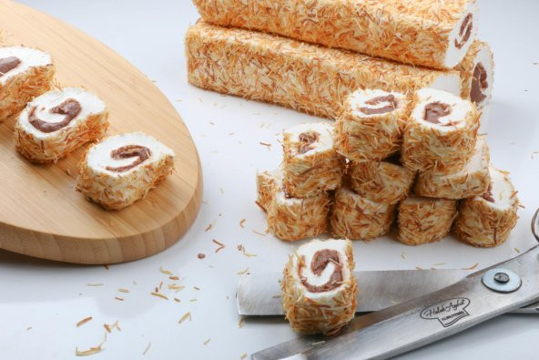 Haluk Aydın Kuruyemiş Çikolatalı Tel Kadayıflı Lokum 750 G ürün görseli 1