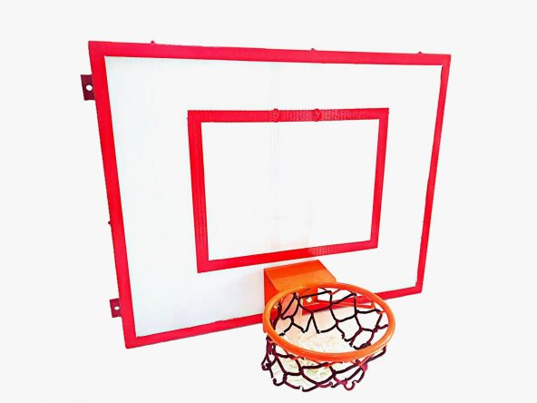 Adelinspor Mini Basketbol Potası 80*100 cm 10 mm Beyaz ürün görseli 1