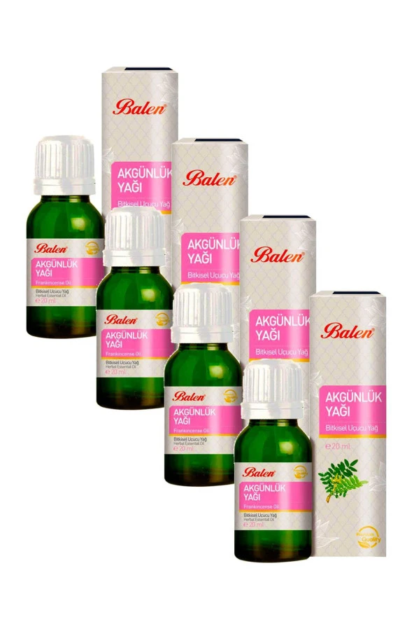 Balen Akgünlük-Sığla Ağacı Yağı (Distilasyon) 20 ml 4 Adet ürün görseli 1