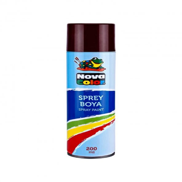 NOVA COLOR SPREY BOYA 200 ML KAHVERENGİ ürün görseli 1