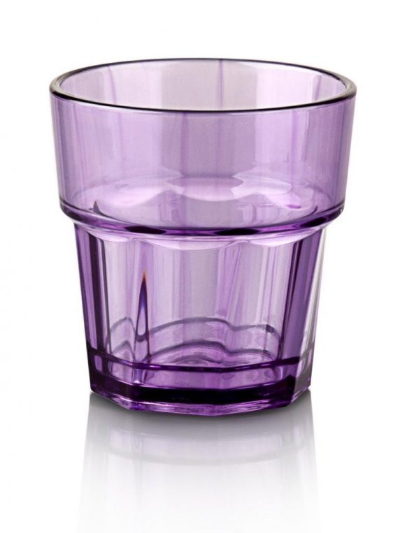 Plastport Kırılmaz Bardak - Mor 250 ml - 6 Adet - Resim 2