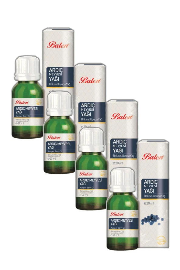 Balen Ardıç Meyvesi Yağı (Distilasyon) 20 ml 4 Adet ürün görseli 1
