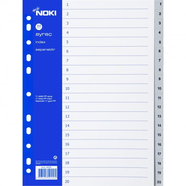 NOKİ AYRAÇ 1-20 ürün görseli 1