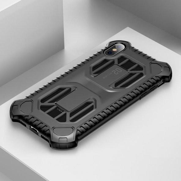 iPhone XR 6.1 Baseus Cold Front Isı Dağılımlı Kılıf - Resim 4