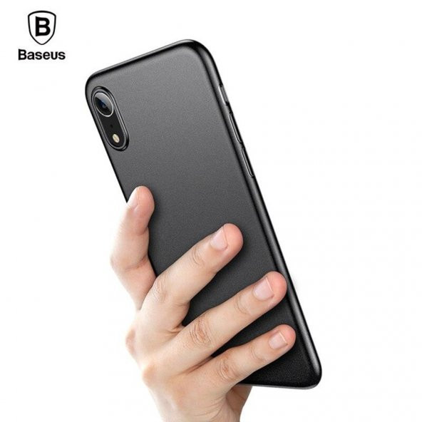 iPhone X/XS 5.8 Orijinal Baseus Thin Back Ultra İnce Mat Kılıf ürün görseli 1