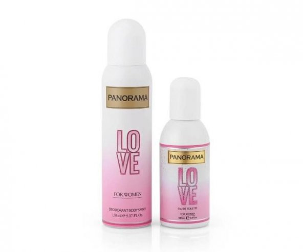 Panorama Lo Ve For Women Eau De Women Kadın Parfüm Set ürün görseli 1