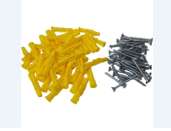 8 mm Roket Dübeli 5x50 mm Vidası ürün görseli 1