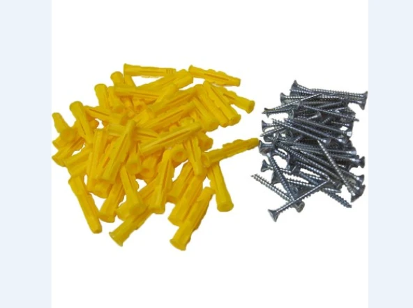 8 mm Roket Dübeli 5x50 mm Vidası ürün görseli 1
