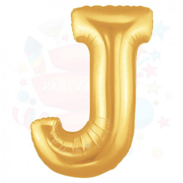 Nedi Balon Folyo 40 Harf Altın J 02135 ürün görseli 1