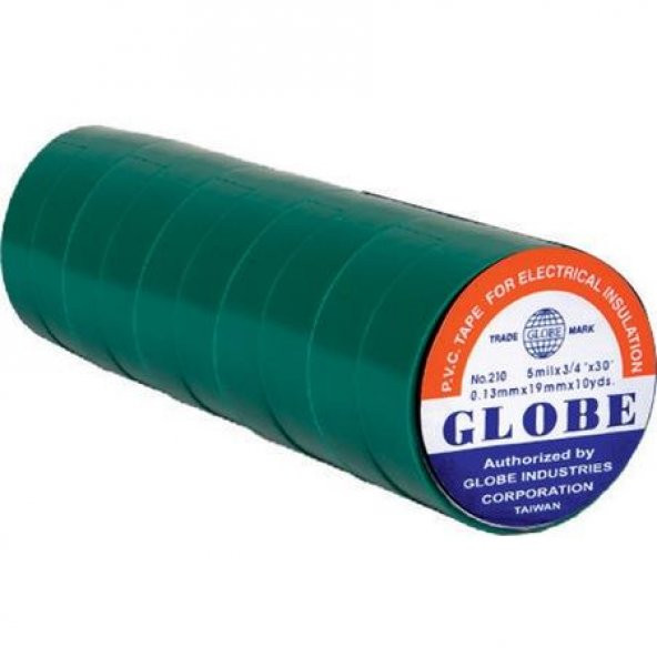 Globe Bant 19mm 10lu Paket Yeşil Orjinal ürün görseli 1