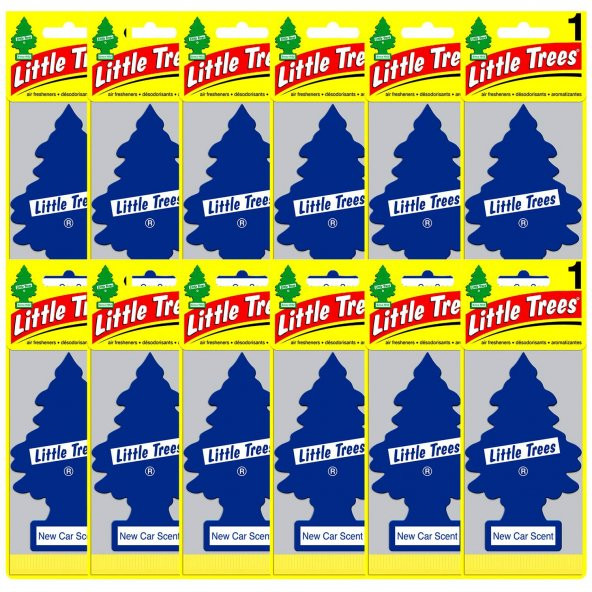 Little Trees New Car Scent Asma Oto Kokusu 12 Adet ürün görseli 1
