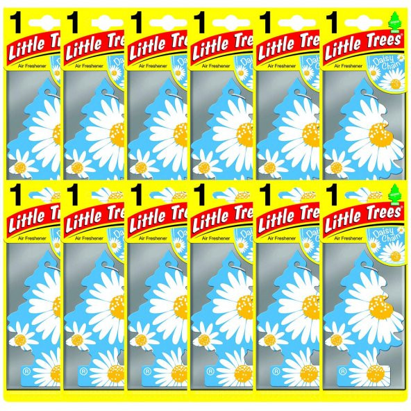 Little Trees Daisy Chain Papatya Aromalı Oto Kokusu 12 Adet ürün görseli 1