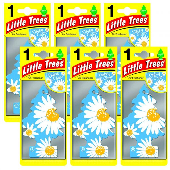 Little Trees Daisy Chain Papatya Aromalı Oto Kokusu 6 Adet ürün görseli 1