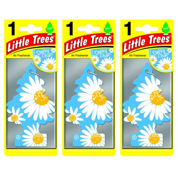 Little Trees Daisy Chain Papatya Aromalı Oto Kokusu 3 Adet ürün görseli 1