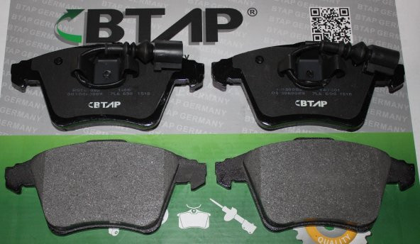 BTAP VOLKSWAGEN TOUAREG 2006- 2.5TDI ÖN FREN BALATASI 7L6698151B ürün görseli 1
