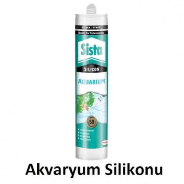 Sista Akvaryum Silikon Şeffaf 310 ml Aynı Gün Kargo ürün görseli 1