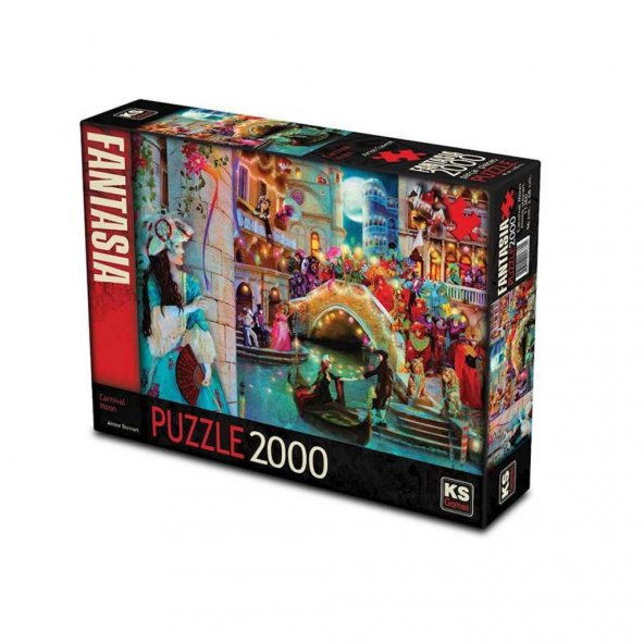 11360 PUZZLE 2000/CARNIVAL MOON - Resim 2