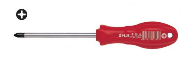 Yıldız Tornavida X-Plus PH2X125 mm Yıldız Uçlu Cerpa ürün görseli 1