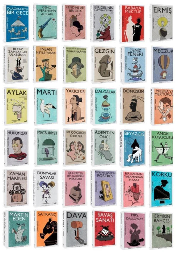 İndigo Dünya Klasikleri Seti 36 Kitap ürün görseli 1