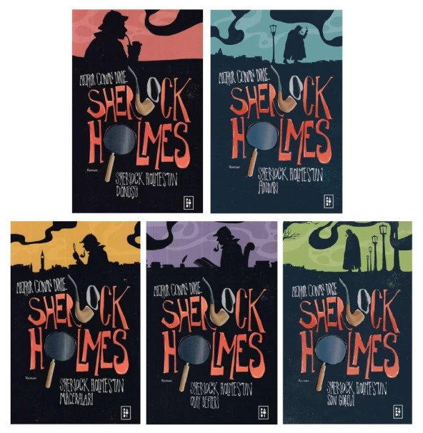 Parodi Sherlock Holmes Seti 5 Kitap ürün görseli 1