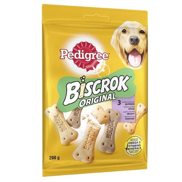 Pedigree Multi Biscrok Köpek Ödül Bisküvisi 200 Gr ürün görseli 1