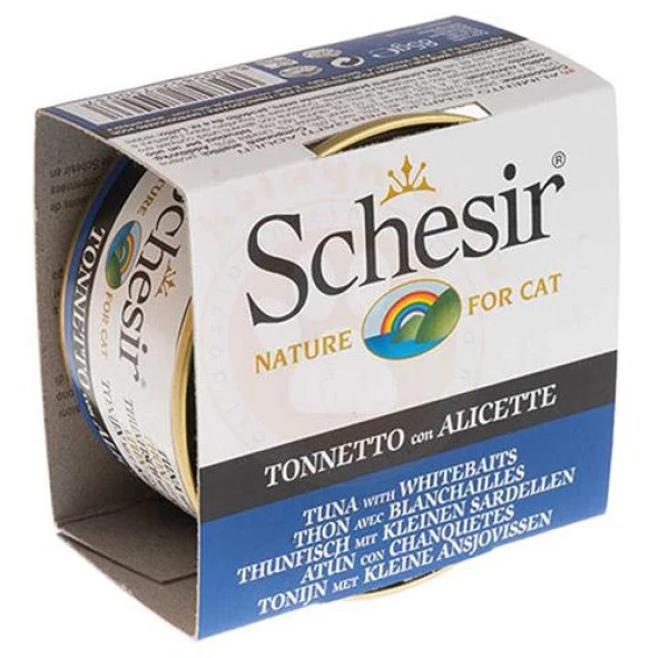 Schesir Jelly Ton ve Ringa Balıklı Kedi Konservesi 85 Gr ürün görseli 1