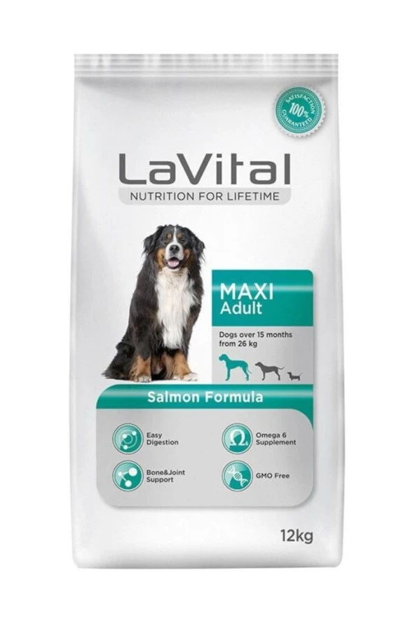 Lavital Somonlu Köpek Maması 12 Kg + 3 Kg ürün görseli 1