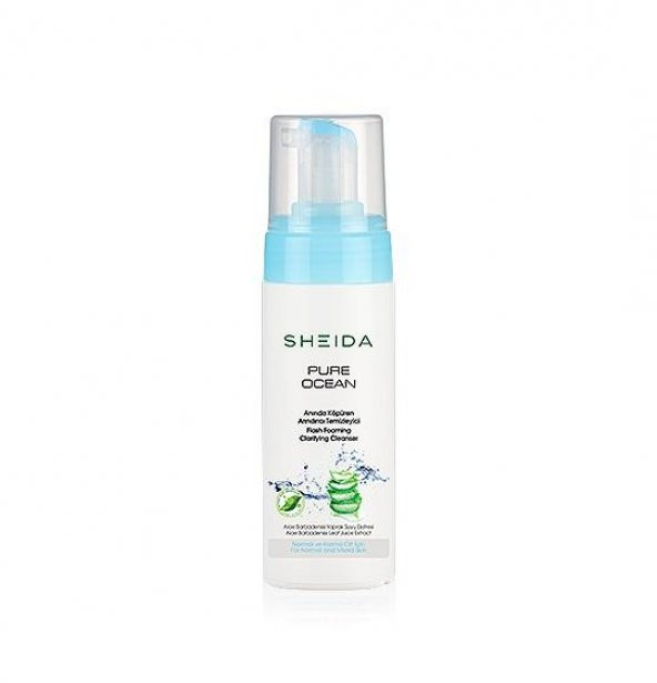 Sheıda Pure Ocean Temizleme Köpüğü 150ml Normal Ve Karma Ciltler ürün görseli 1