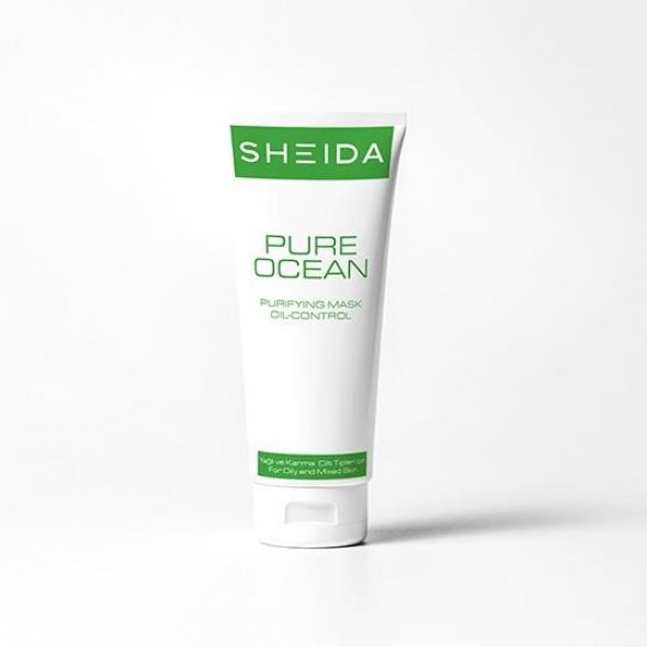 Sheıda Pure Ocean Arıtım Maskesi 75ml Karma Ve Yağlı Ciltler ürün görseli 1
