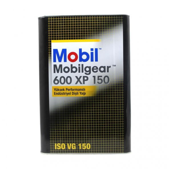 Mobil Mobilgear 600 XP 150 16 Lt Yüksek Performanslı Dişli Yağı ürün görseli 1