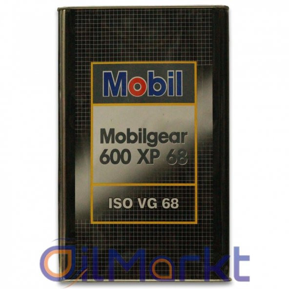 Mobil Mobilgear 600 XP 68 16 Lt Yüksek Performanslı Dişli Yağı ürün görseli 1