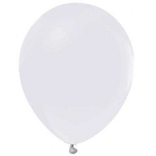 Benim Marifetlerim Metalik Beyaz Balon 12 inch 5 Adet ürün görseli 1
