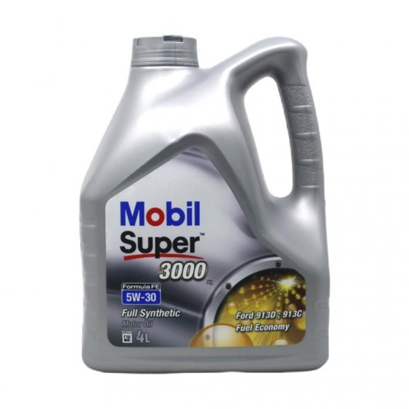 Mobil Super 3000 Formula FE 5W-30 4 Lt Tam Sentetik Motor Yağı ürün görseli 1