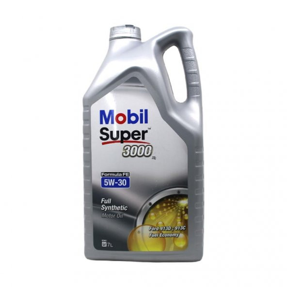 Mobil Super 3000 Formula Fe 5W-30 7 Lt Tam Sentetik Motor Yağı ürün görseli 1