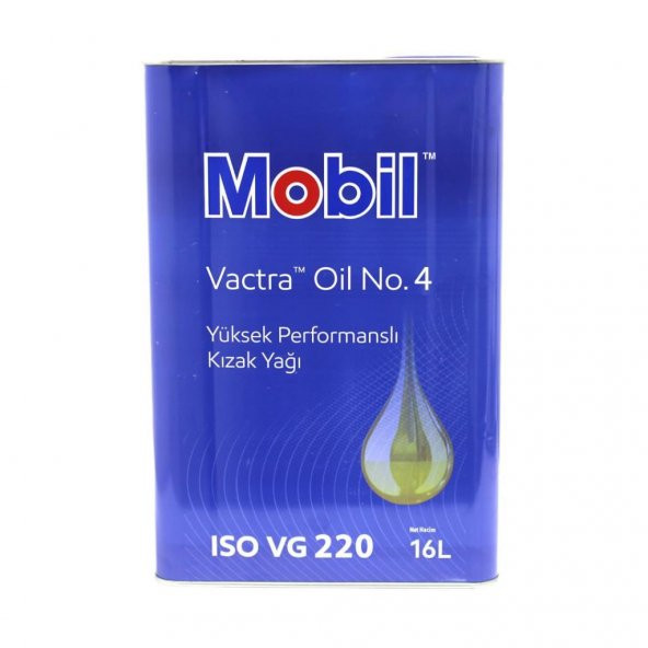 Mobil Vactra Oil No:4 16 Lt Yüksek Kaliteli Kızak Yağı ürün görseli 1