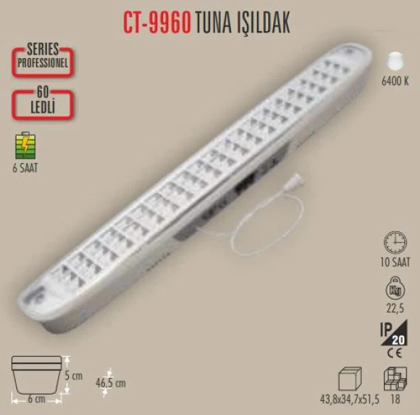 60 LEDLİ IŞILDAK ürün görseli 1