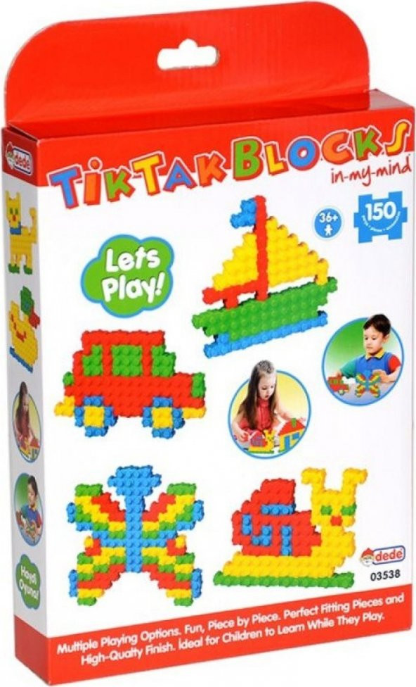 Dede 150 Parça Tik Tak - Resim 2