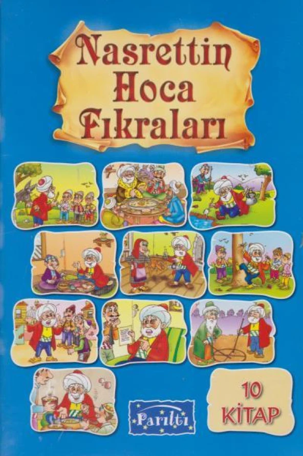 Parıltı 1. Sınıf Nasrettin Hoca Fıkraları 10 Kitap ürün görseli 1