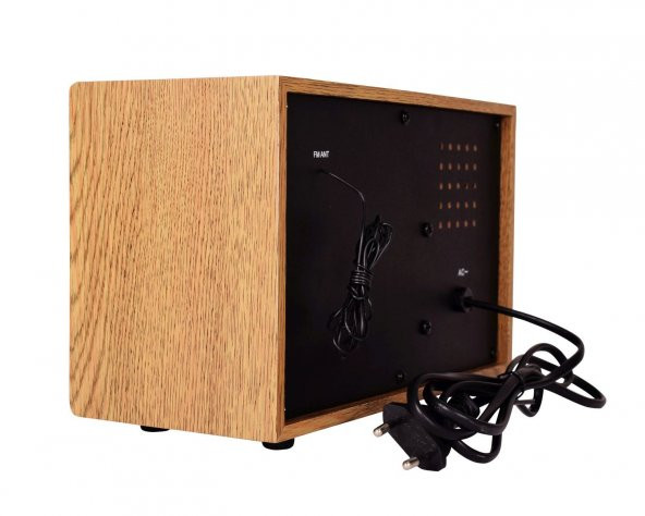 Looptone DSY-HR08 Retro Radyo Espresso - Resim 5