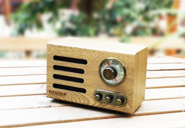 Looptone DSY-HR08 Retro Radyo Espresso - Resim 6