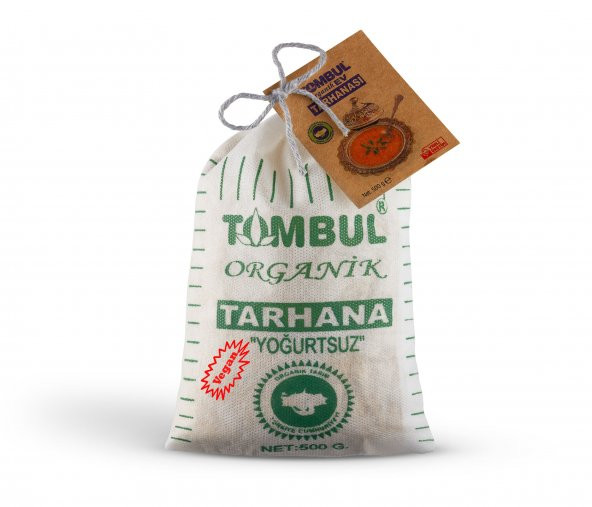 Tombul Organik Yoğurtsuz Vegan Tarhana 500 Gr ürün görseli 1