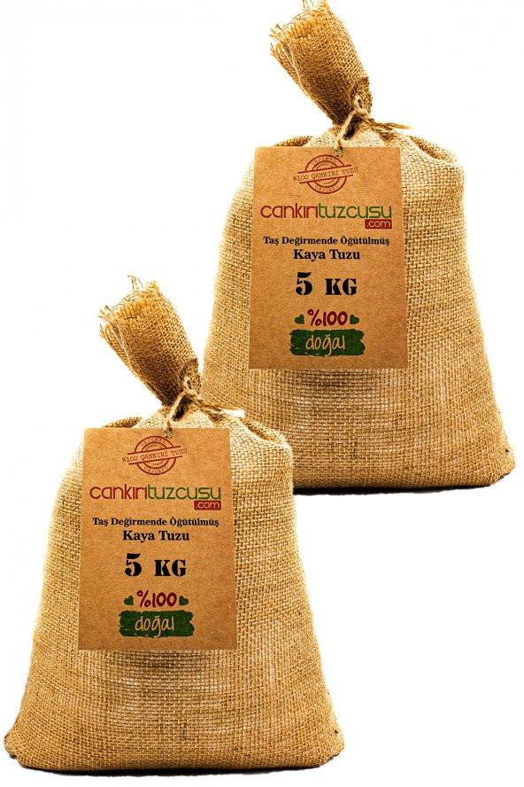 10kg-Öğütülmüş Kristal Kaya Tuzu ürün görseli 1