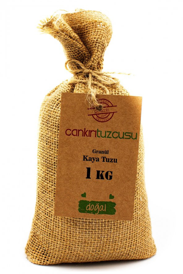 1kg-Granül Kristal Kaya Tuzu ürün görseli 1