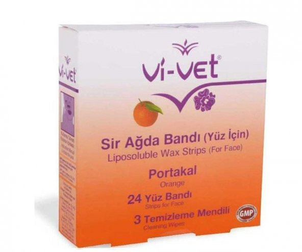 Vivet Portakallı Yüz İçin Sir Ağda Bandı ürün görseli 1