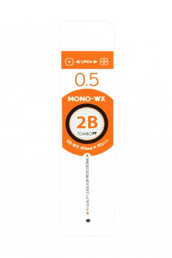 Tombow Min Mono-WX 2B 0.5 MM ürün görseli 1