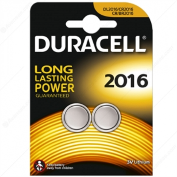 Duracell Lityum Düğme Pil 3 V 2 Lİ 2016 ürün görseli 1