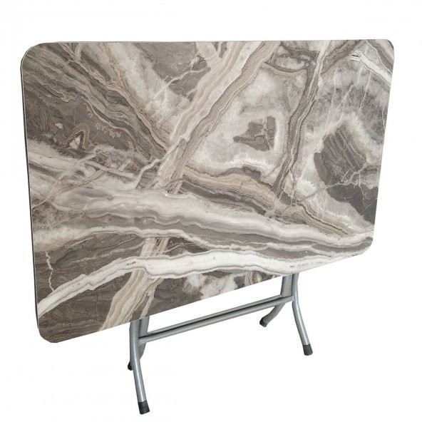 Katlanır Balkon Masası - 70x109 cm - Resim 2