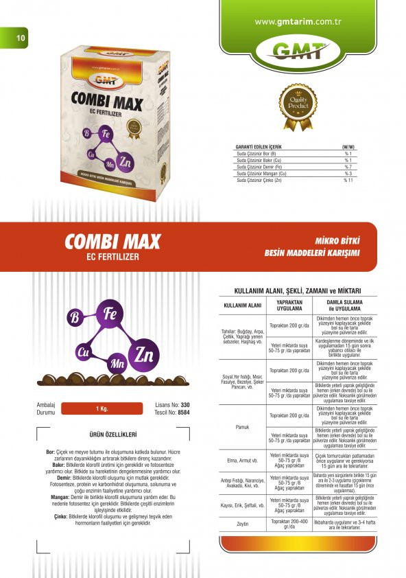 Gmt Combi Max 1 Kg - Resim 2