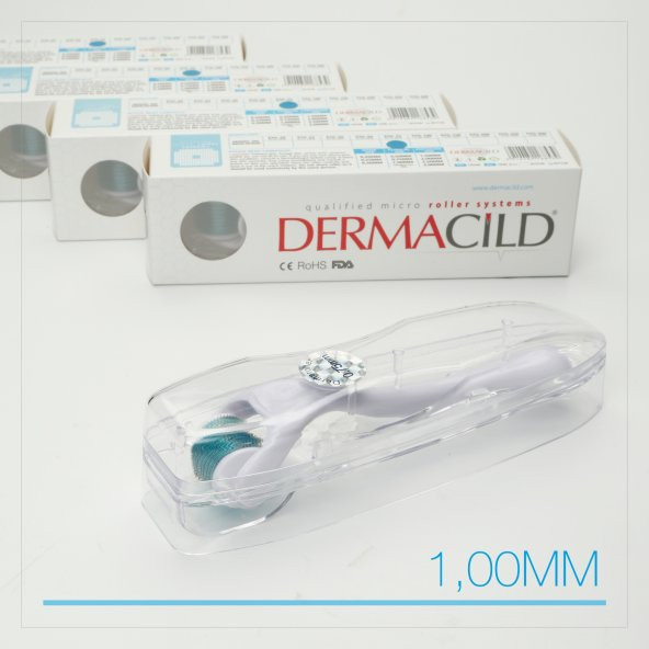 1,00 MM DERMACiLD 540 TİTANYUM İĞNE DERMAROLLER - TİTANYUM DERMA ROLLER ürün görseli 1
