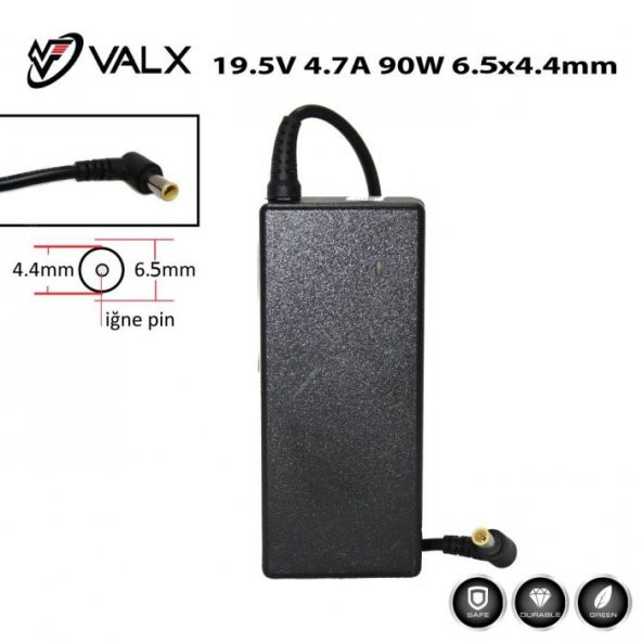 ADP VALX LA-19564 19.5V 4.62A 90W 6.5 X 4.4 LAPTOP ADP ürün görseli 1